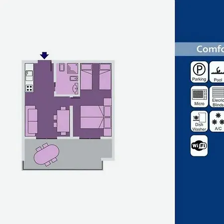 Calm Seaside Getaway In Bibione